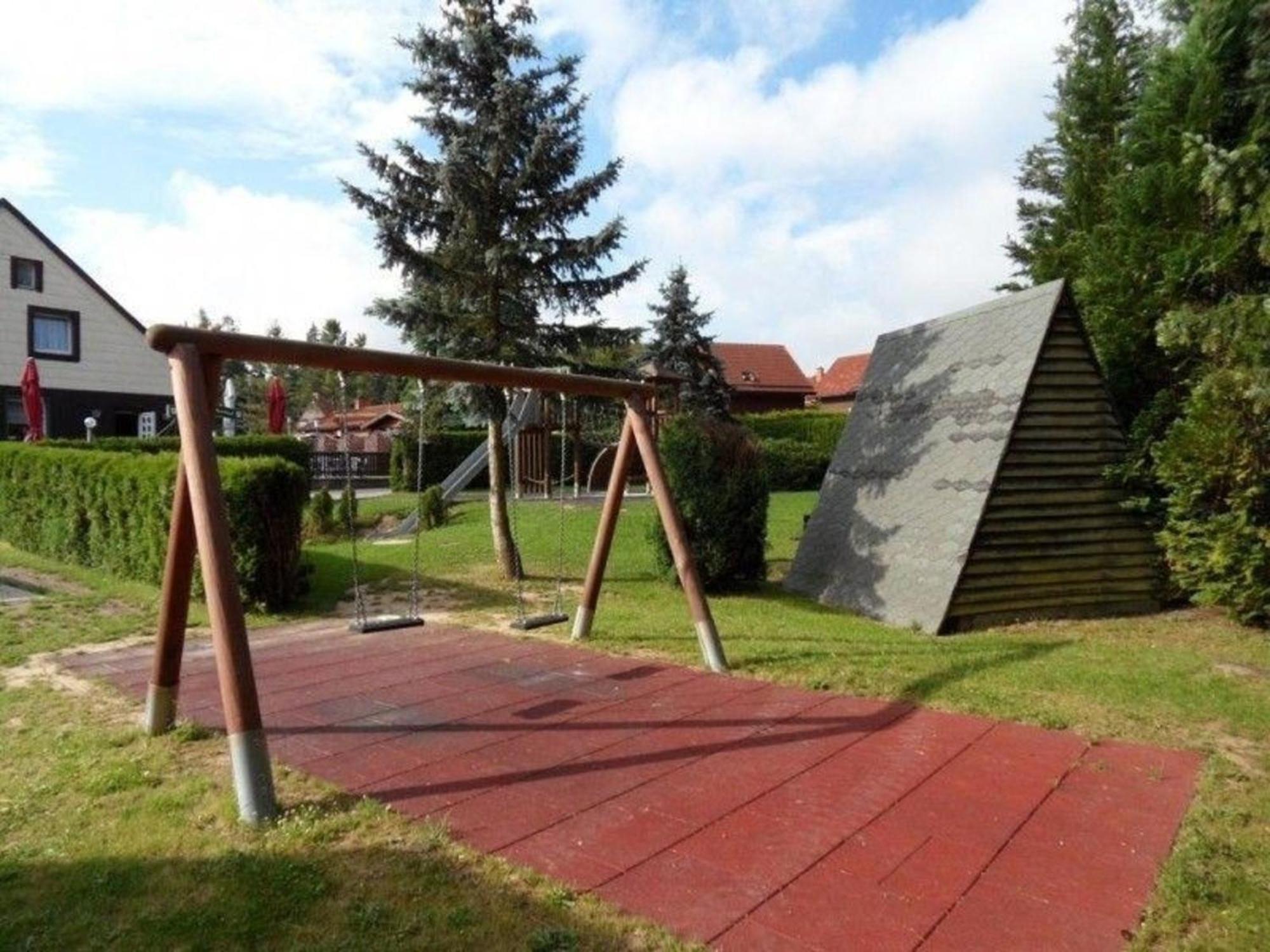 Ferienhaus Nr 32, Typ A, Ferienanlage Blauvogel, Hasselfelde, Harz Exterior foto